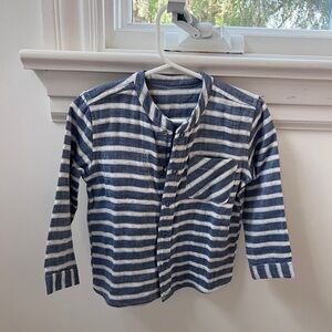 Oso and me reversible  chambray shirt